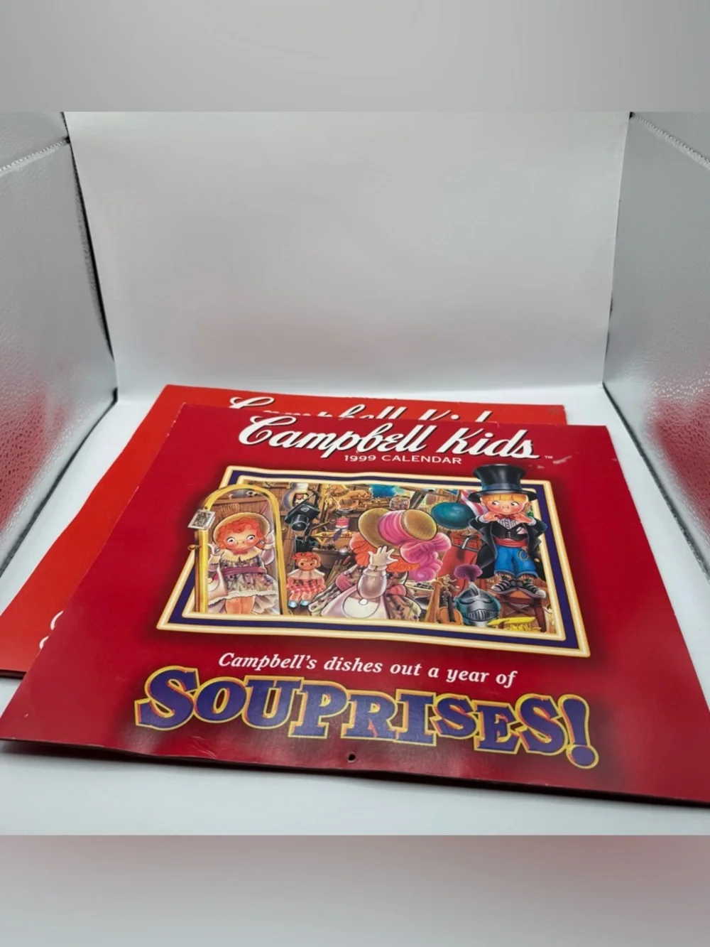 Lot of 3 Vintage Campbell Soup Calendars